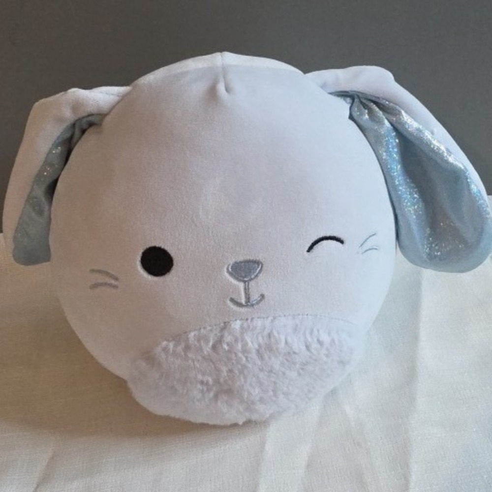 Squishmallows Bastian Blue Winking Bunny Rabbit 8"